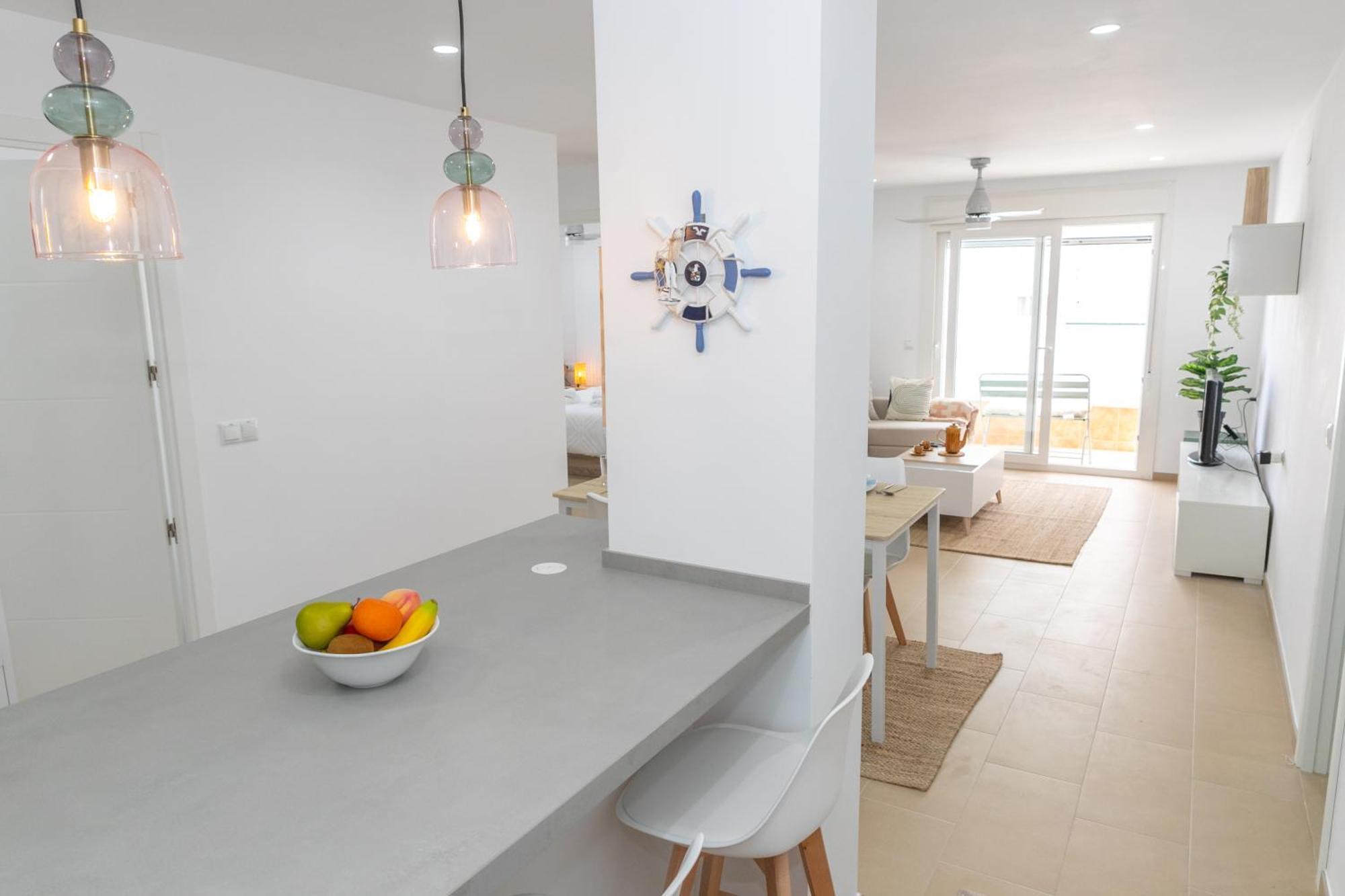 Casa Melva - Primera Linea Con Terraza, Moderno Barbate Kültér fotó