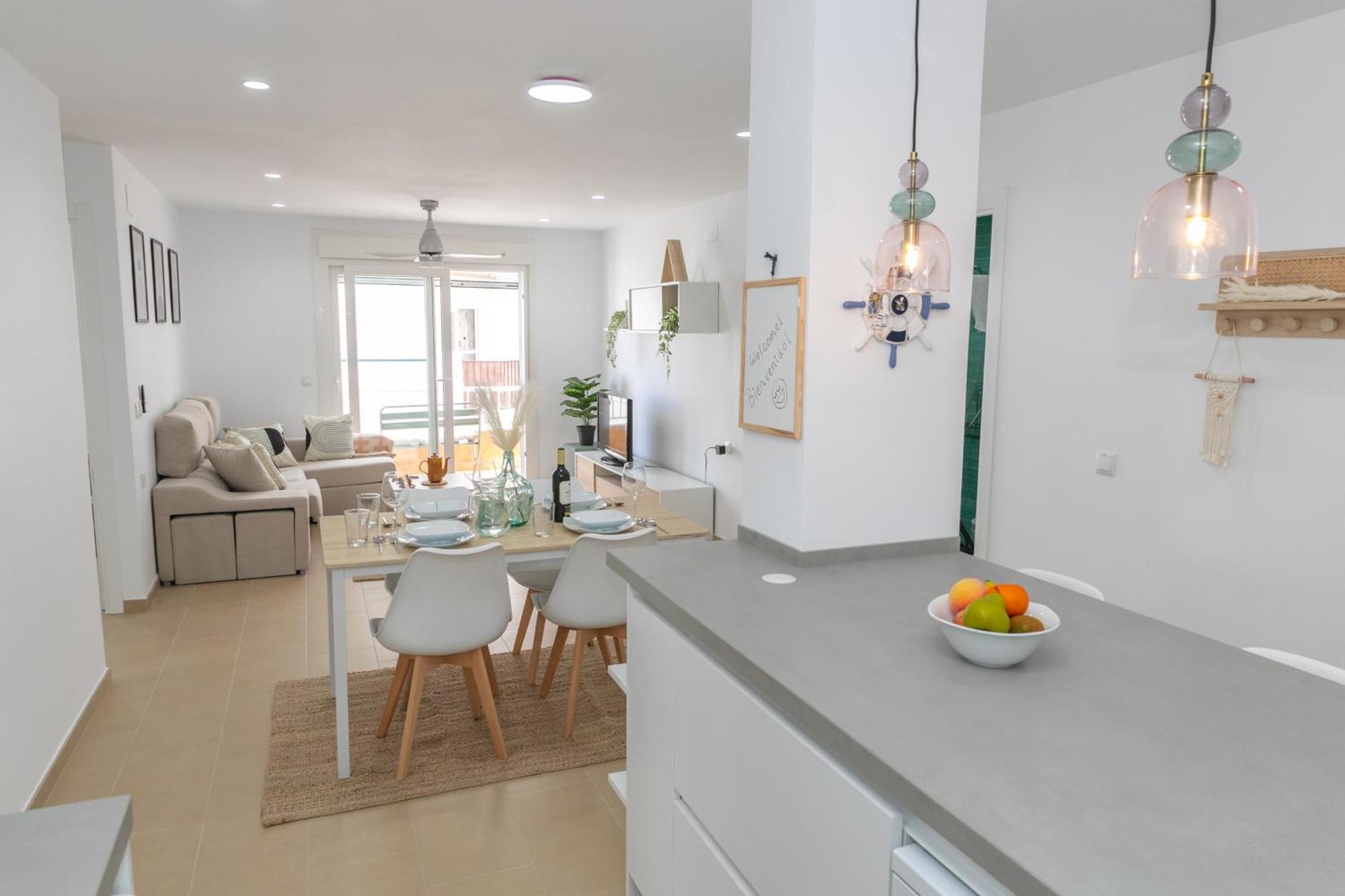 Casa Melva - Primera Linea Con Terraza, Moderno Barbate Kültér fotó